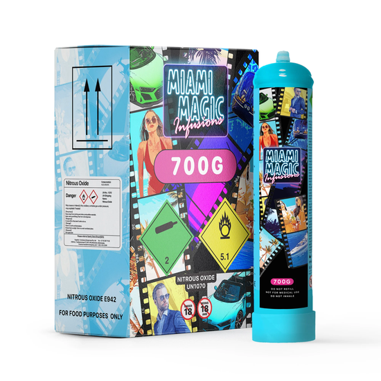 Miami Magic Infusions 700g N₂O Canister: How a Whipped Cream Dispenser Works and Why It Matters for Everyday Use