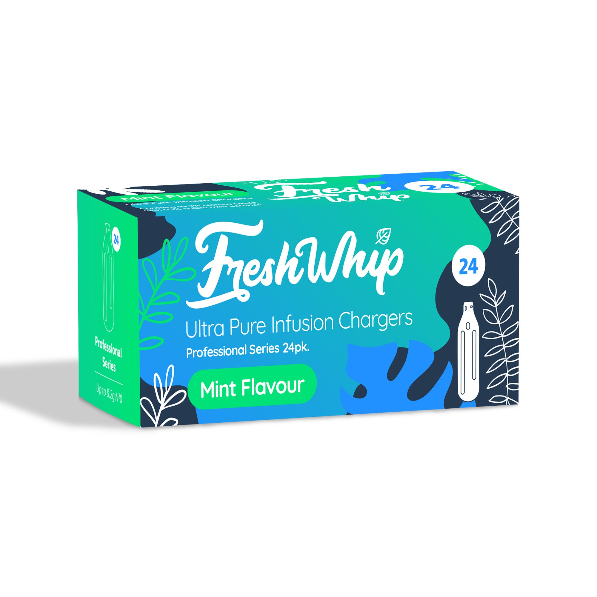 CLEARANCE FreshWhip MINT Cream Chargers - 12 x 50 pack (1 Carton)