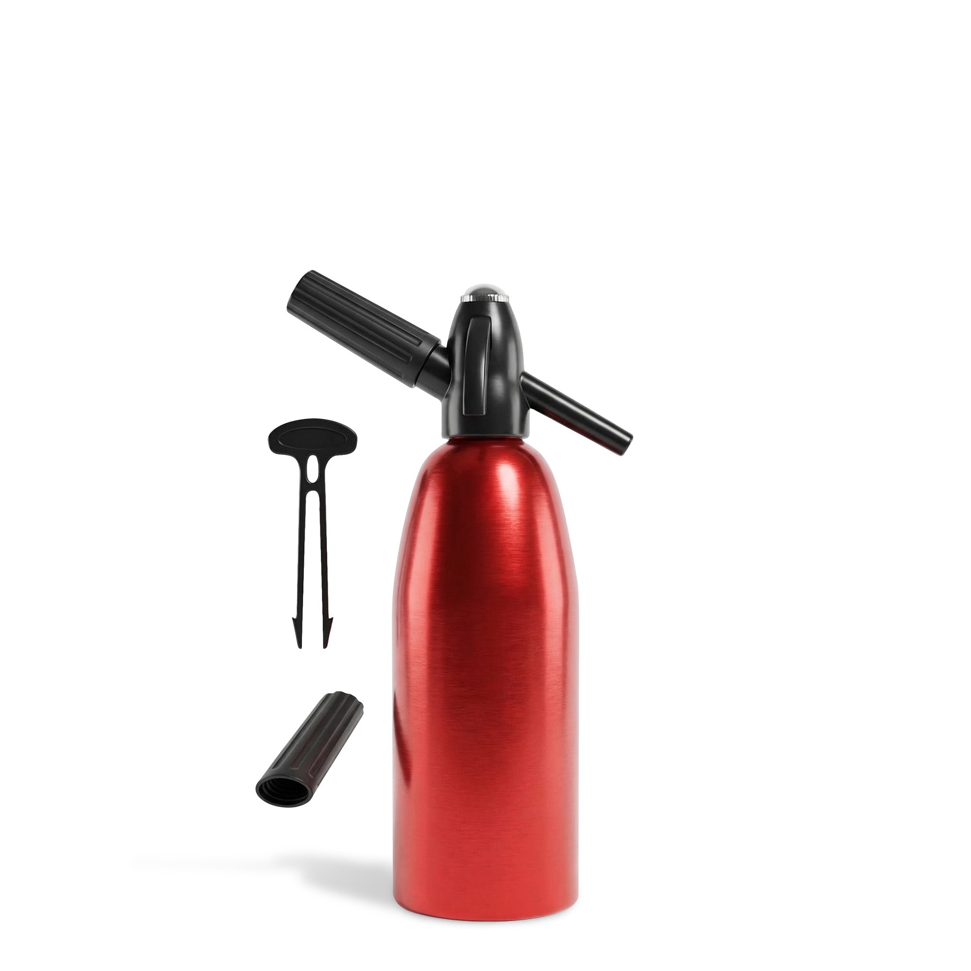1 Litre QuickWhip Soda Siphon - RED