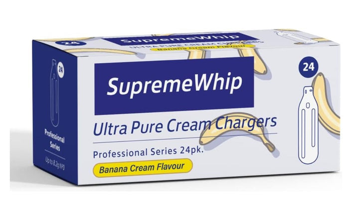 CLEARANCE SupremeWhip BANANA Cream Chargers 24 Pack