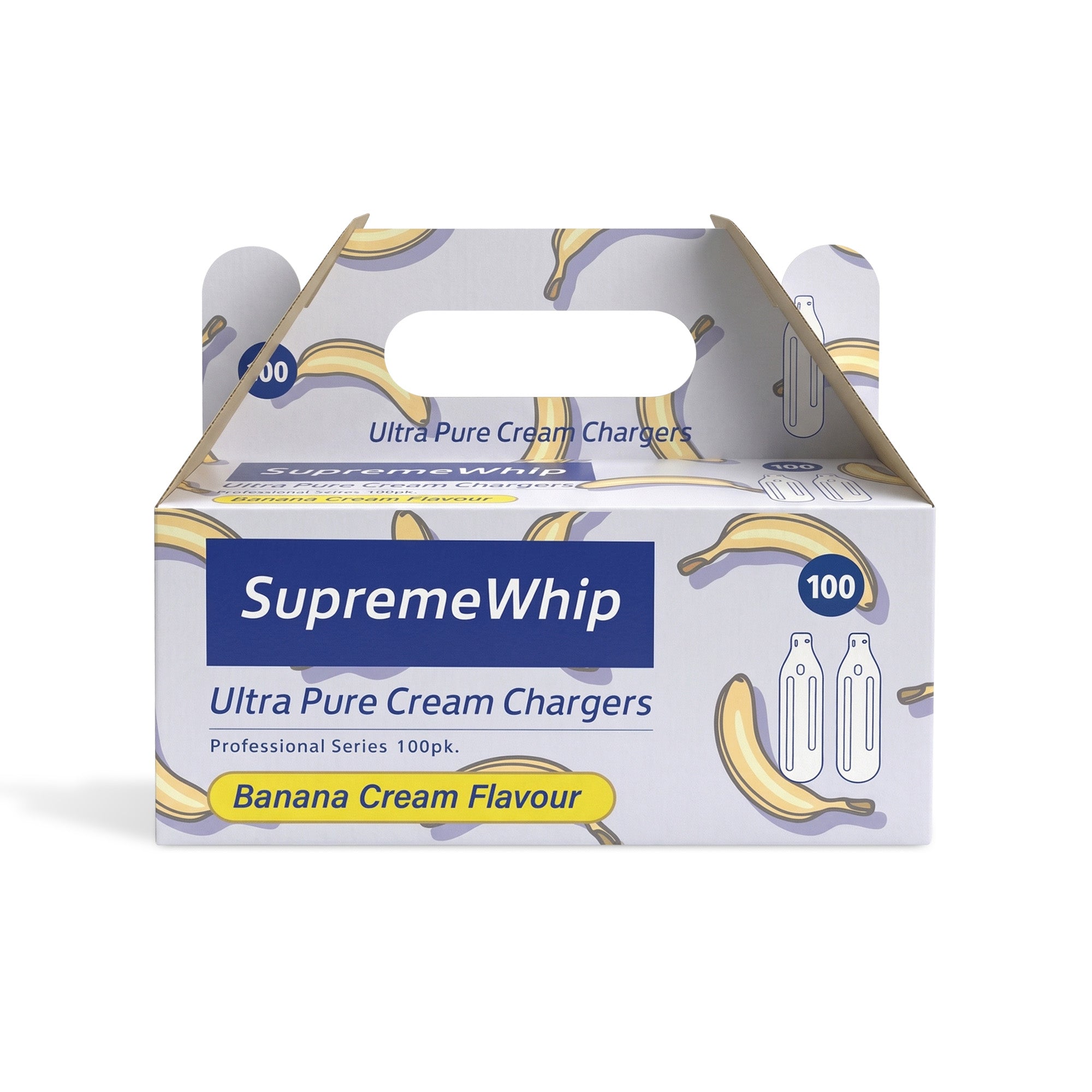 CLEARANCE SupremeWhip BANANA Cream Chargers - 6 x 100 pack (1 Carton)