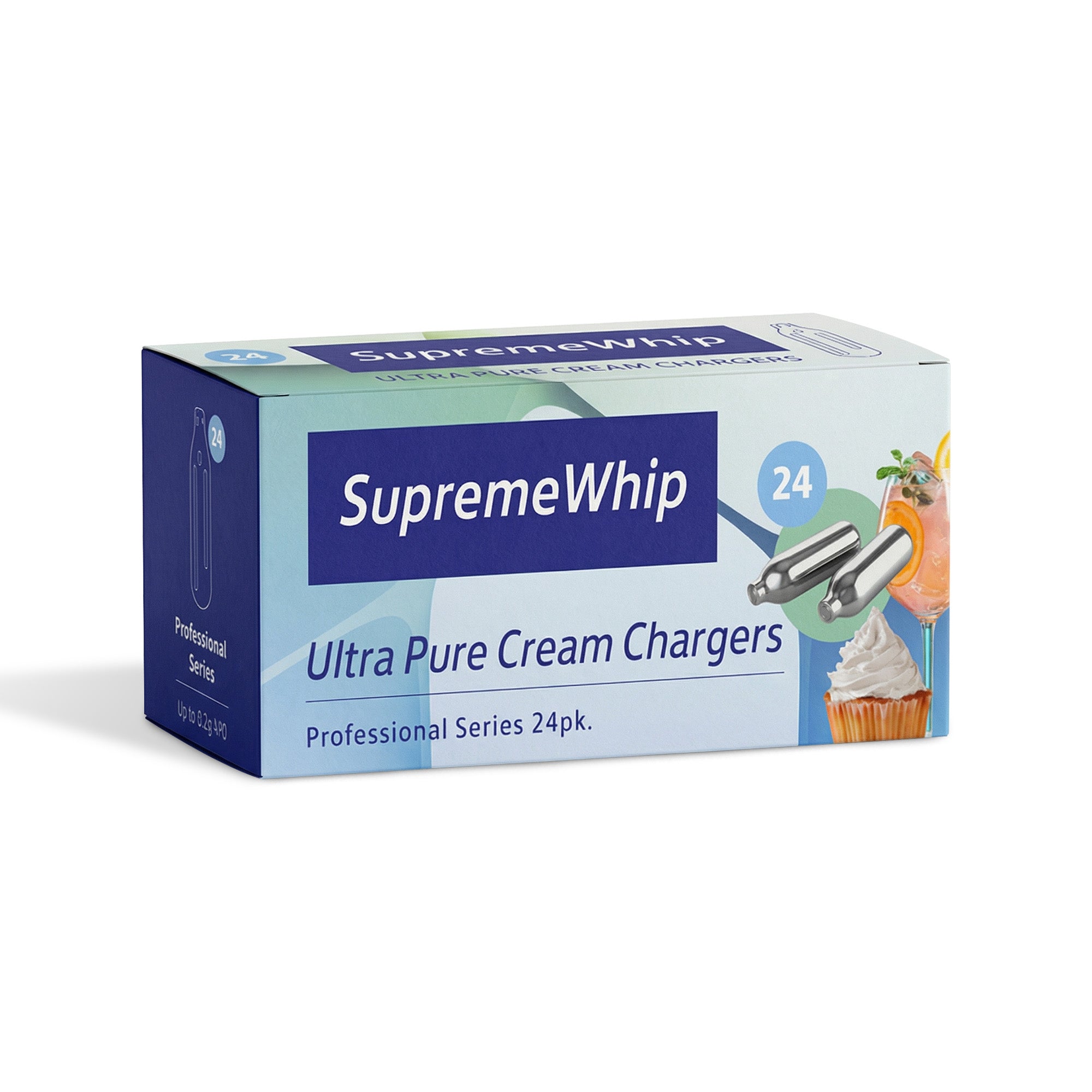 600 SupremeWhip Cream Chargers - 25 x 24 Pack (1 Carton)