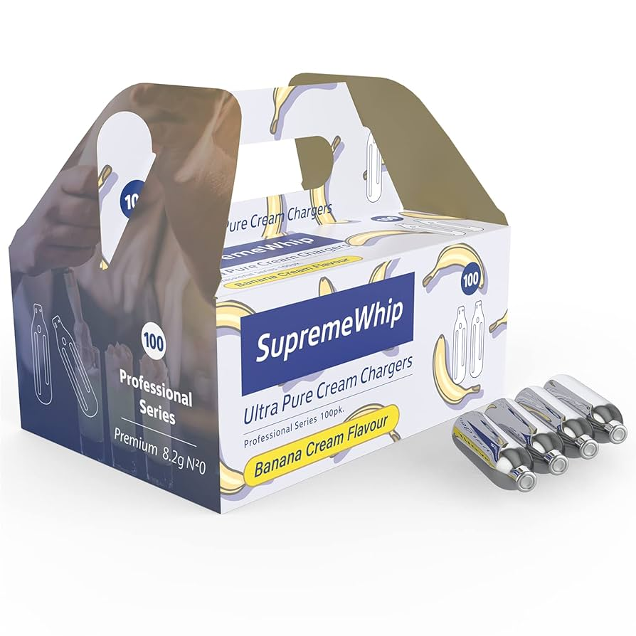 CLEARANCE SupremeWhip Banana 8g Cream Chargers - 50 pack